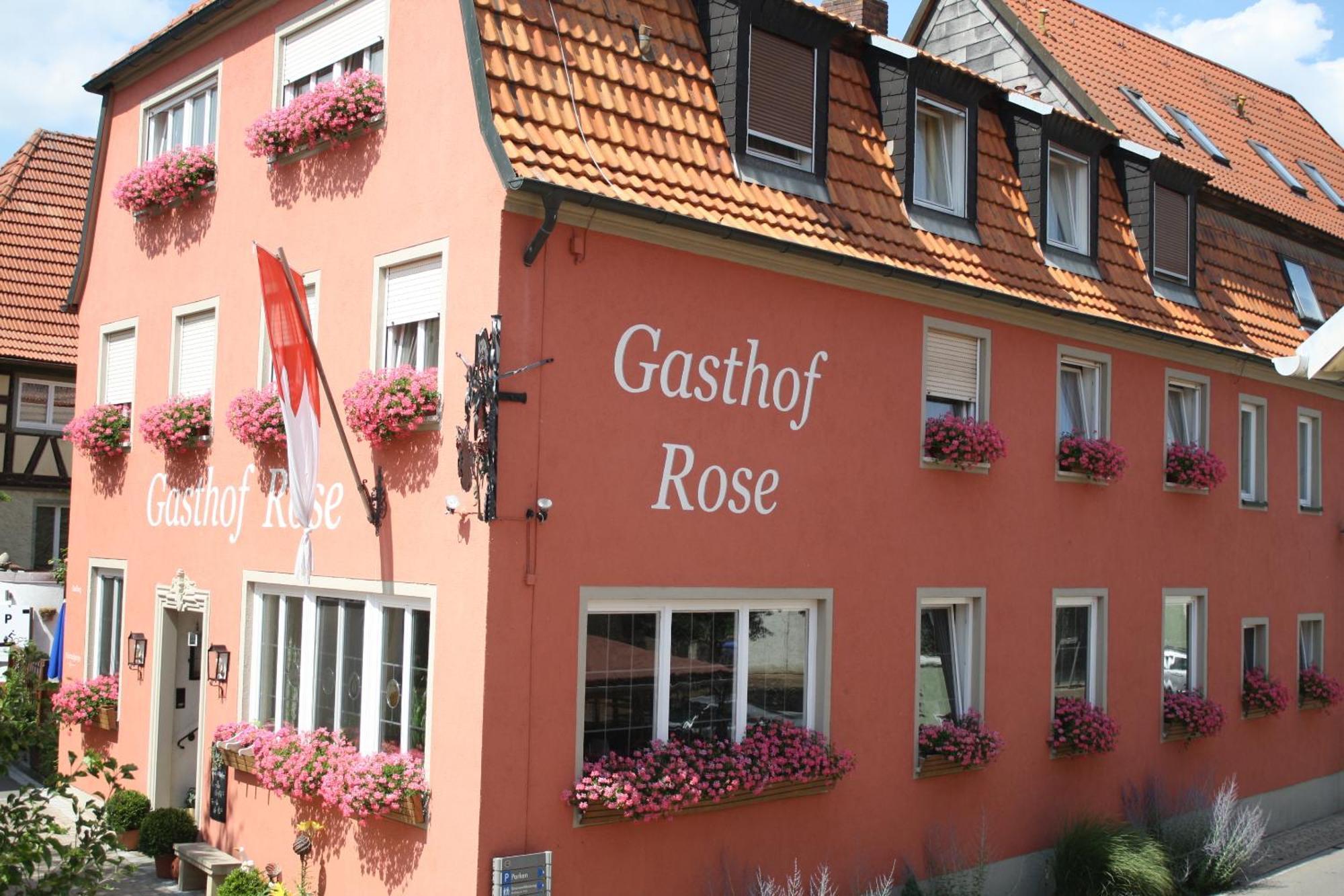 Gasthof Hotel Rose Obereisenheim エクステリア 写真